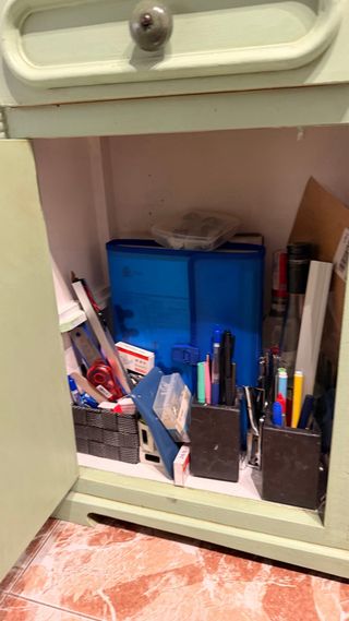 Aparador vintage mármol y madera