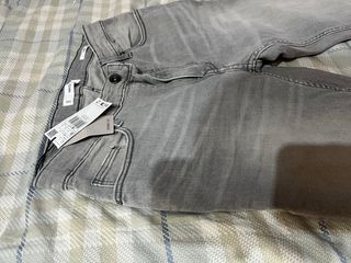 Pantalón Skinny Gris Talla 38 Nuevo