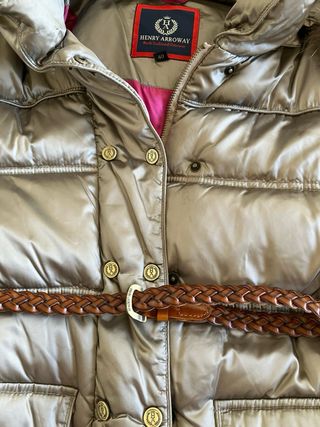 Plumas Mujer Henry Arroway Dorado