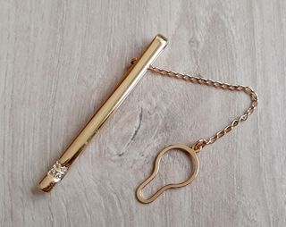 Clip de corbata Gevilsher Zirconium