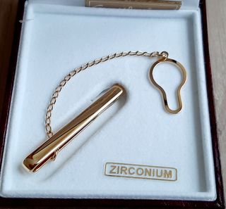 Clip de corbata Gevilsher Zirconium