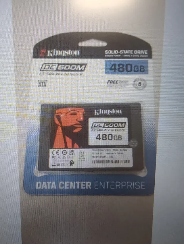 Kingston DC600M SSD 480GB SATA III
