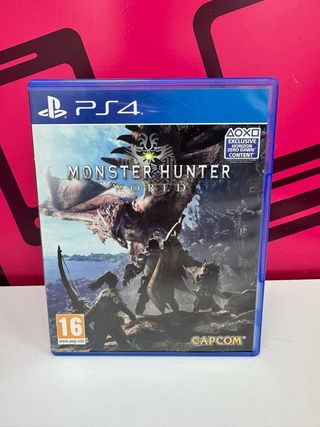 Videojuego PS4 Monster Hunter World