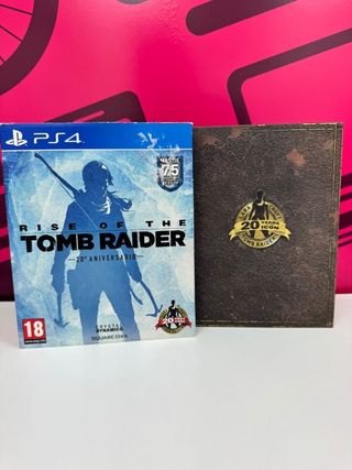 Videojuego PS4 Tomb Raider 20 Aniversario
