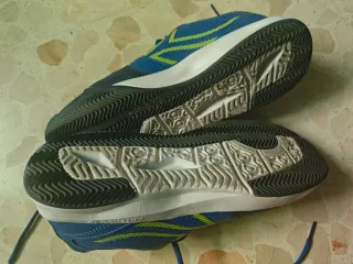 Zapatillas de pádel azules y negras N°41