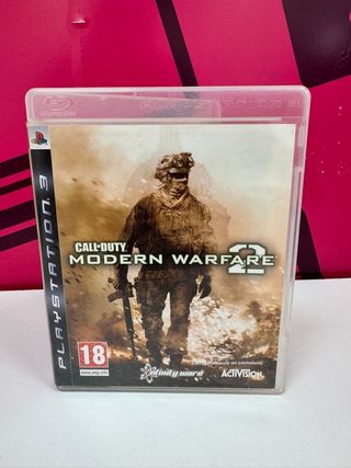 Videojuego PS3 Call of duty Modern Warfare 2