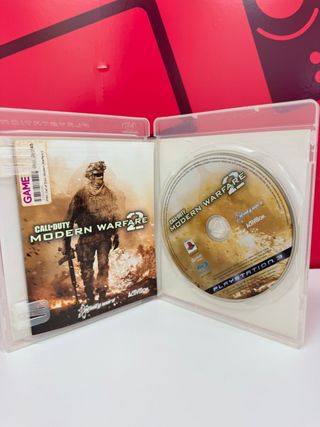 Videojuego PS3 Call of duty Modern Warfare 2
