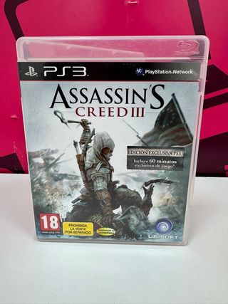 Videojuego PS3 Assassin´s Creed III