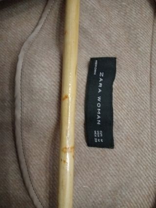 Capa Zara Woman Marrón Talla Única