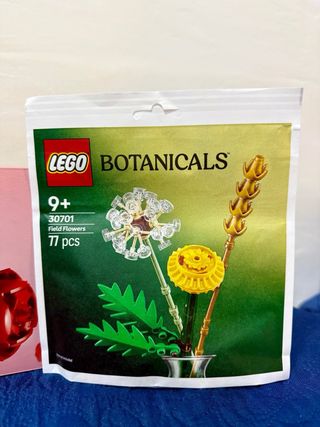 LEGO Roses 40460 + 30701 Field Flowers Botanicals
