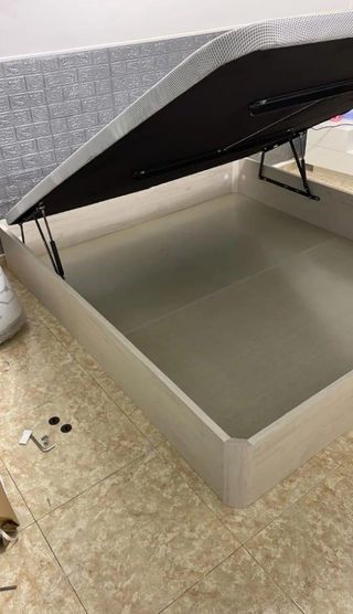 Canapé abatible y colchón