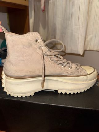 Converse Beige Plataforma