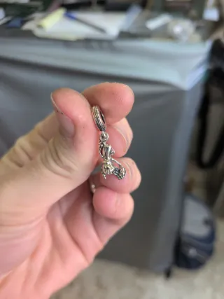 Charm Plata La Sirenita Sebastián