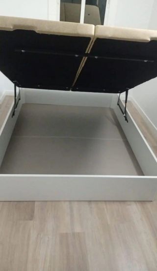 Canapé abatible y colchón