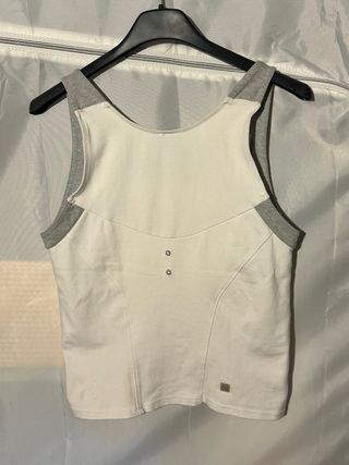 Canotta Nike Training Donna Bianca/Grigia