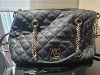 Bolso Purificación García Negro Acolchado