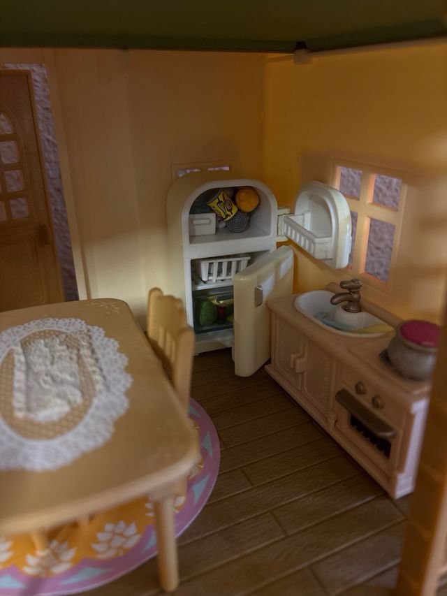 Casa Sylvanian Families con muebles