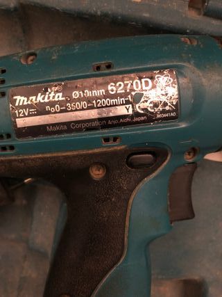 Taladro Atornillador Makita  