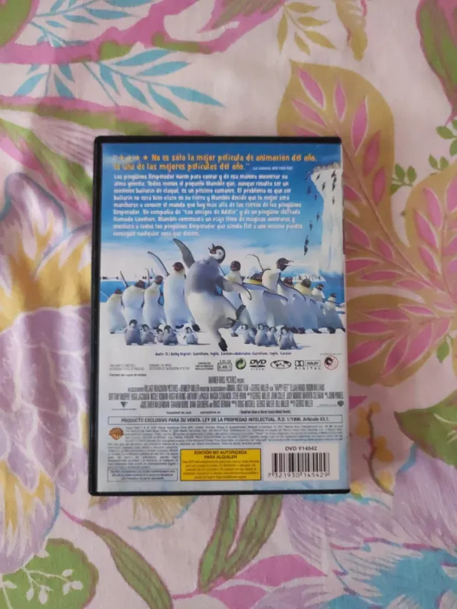 DVD Happy Feet Película Animada Español