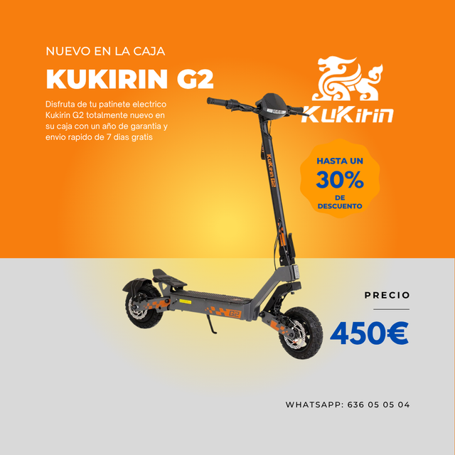 NUEVO - Kukirin G2 Patinete Eléctrico