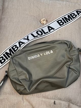 Borsa Bimba y Lola Grigio/Verde Militare