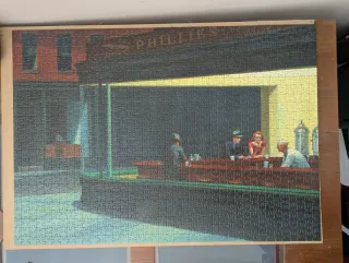 Puzzle Noctámbulos / Nighthawks 1000 piezas