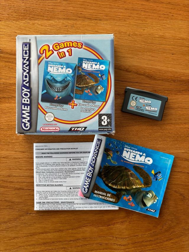 Game Boy Advance SP Tribal Plata Caja Original