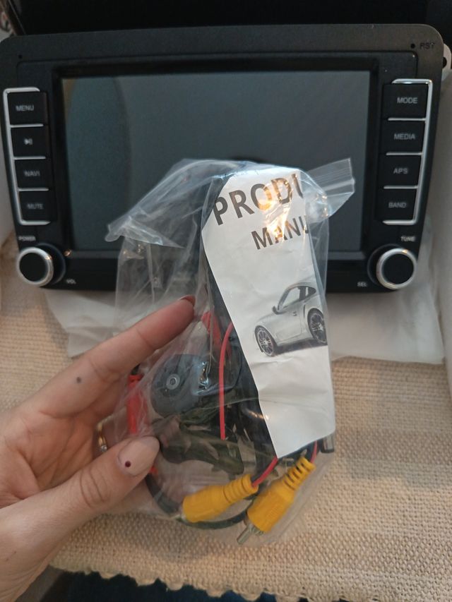 Pantalla 7" + cámara 4K Volkswagen 6GB+128GB Nueva