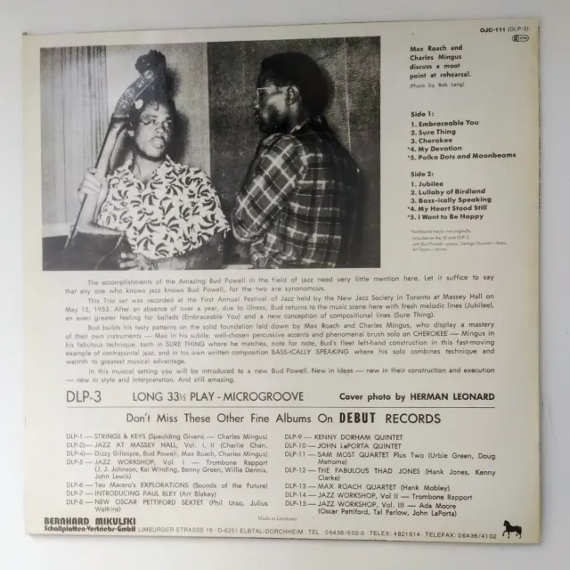 Vinilo Jazz Bud Powell The Amazing