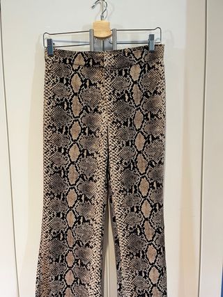 Pantalón Zara Estampado Animal Print T-S