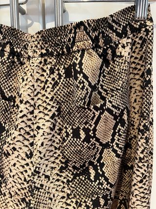 Pantalón Zara Estampado Animal Print T-S