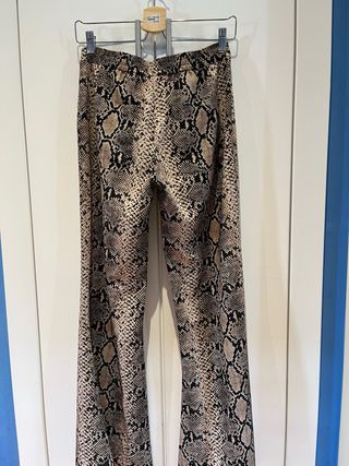 Pantalón Zara Estampado Animal Print T-S