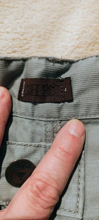 Pantaloni uomo grigio chiaro