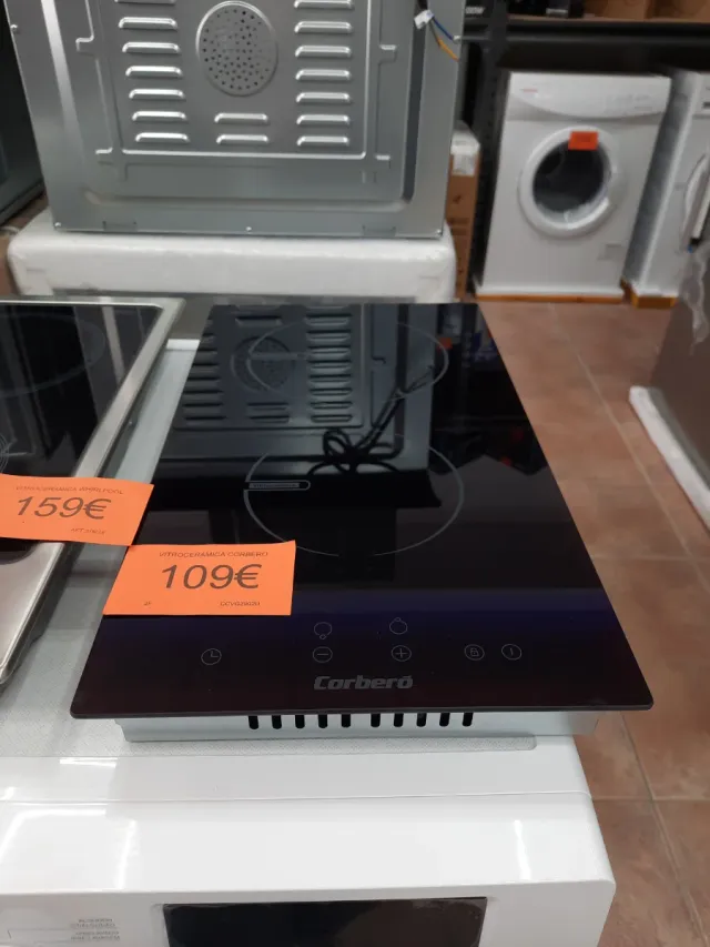 Vitrocerámica Corbero 2 fuegos