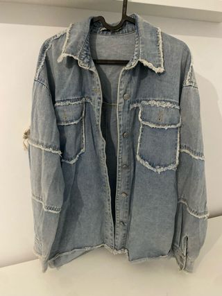 Chaqueta tejana boho