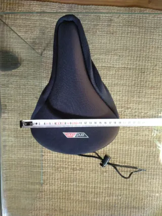 Cubre sillín blando para bicicleta