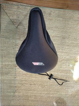 Cubre sillín blando para bicicleta