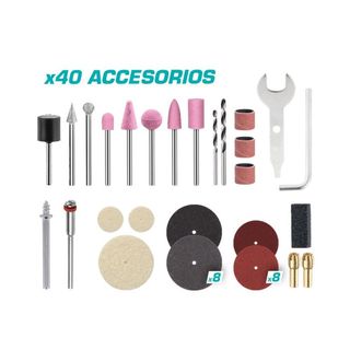 Mini taladro 150W tipo Dremel VATTON