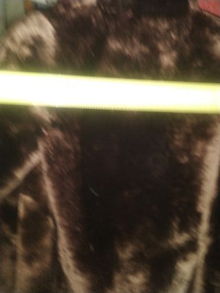 Chaqueta tipo bison castor marrón vintage