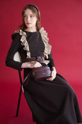 Bolso Coosy Piel Asa Colgante Nuevo