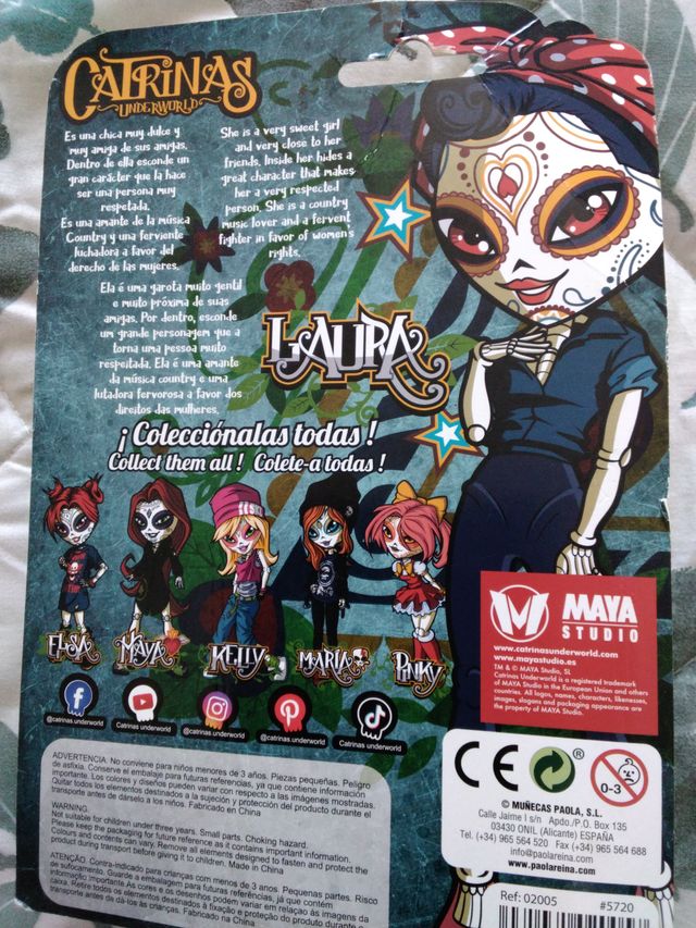 Muñeca Catrina Laura