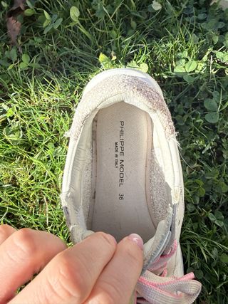 Scarpe Philip model bianche e rosa