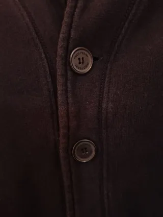 Cardigan Fred Perry Blu Taglia L