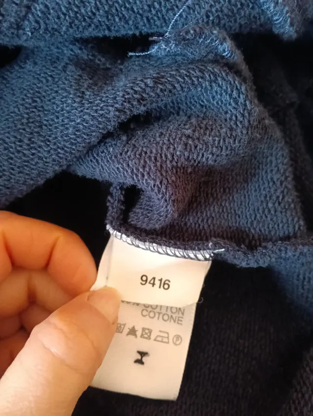 Cardigan Fred Perry Blu Taglia L