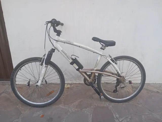 Bicicleta Decathlon Blanca
