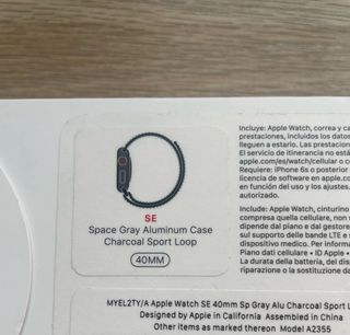 Apple Watch SE 40mm GPS + Cellular