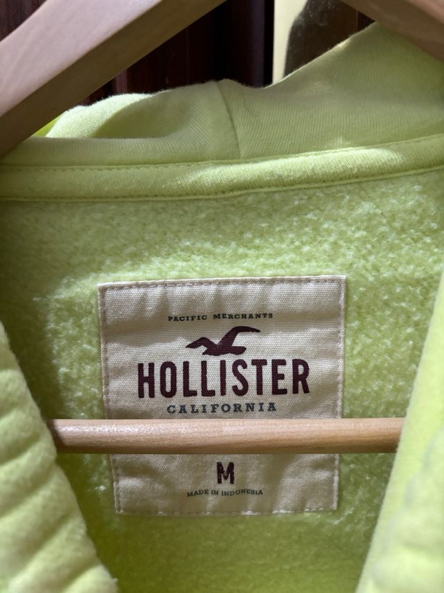 Sudadera Hollister Verde/Amarilla