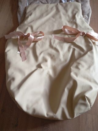 Saco Ozturre Beige Pelo Ligero