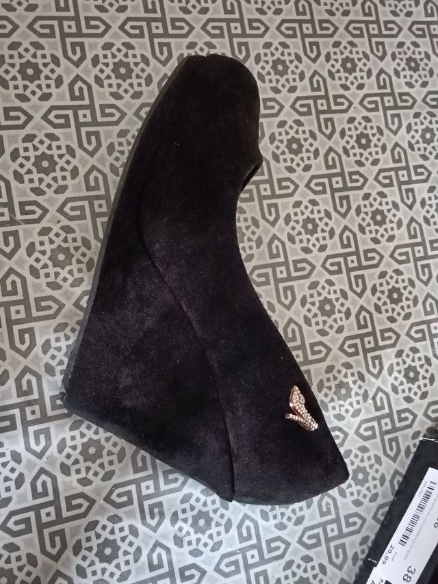 Confezione da 3 paia di scarpe nere Taglia 38