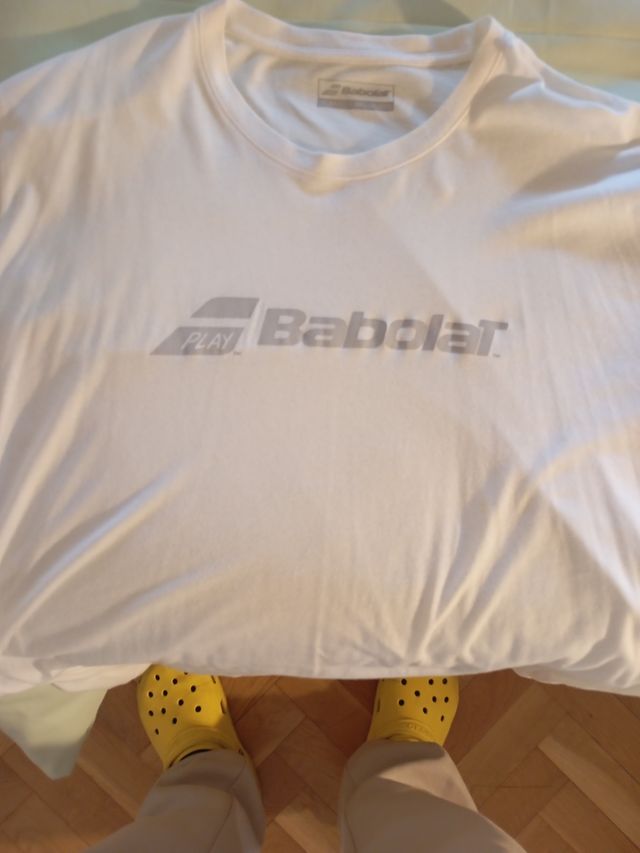 Maglietta Babolat Play Tennis Bianca